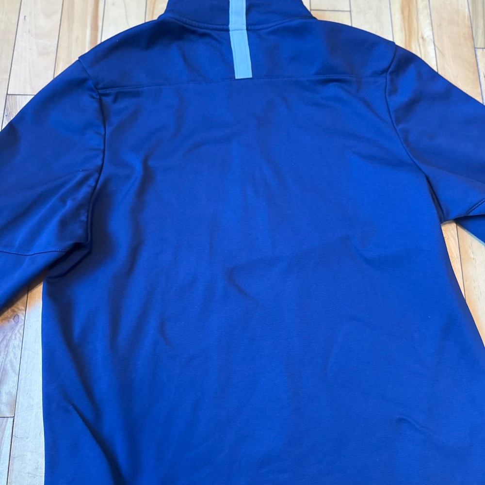 Under Armour Men's Navy Quarter-Zip Jacket - Picture 4 of 4